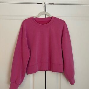 lululemon Pink Crewneck